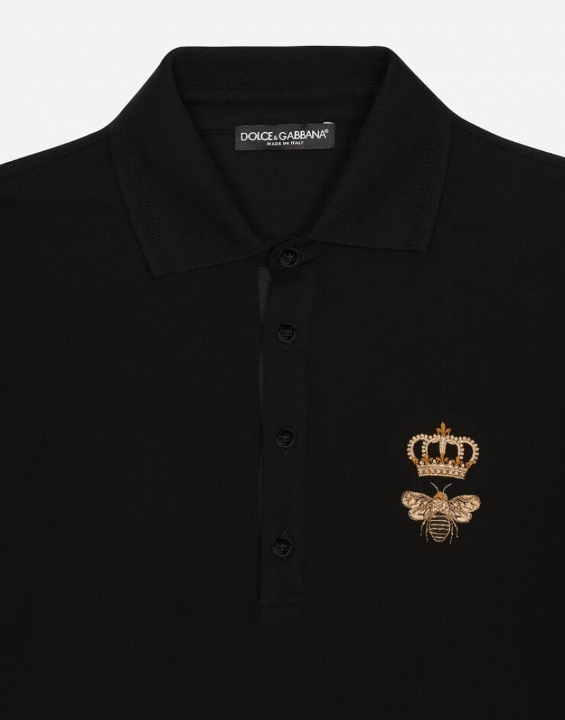 Camisa Polo Dolce Gabbana Algodon piqué with embroidery Hombre | FPS136052