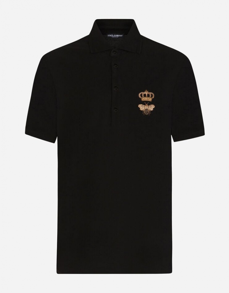 Camisa Polo Dolce Gabbana Algodon piqué with embroidery Hombre | FPS136052