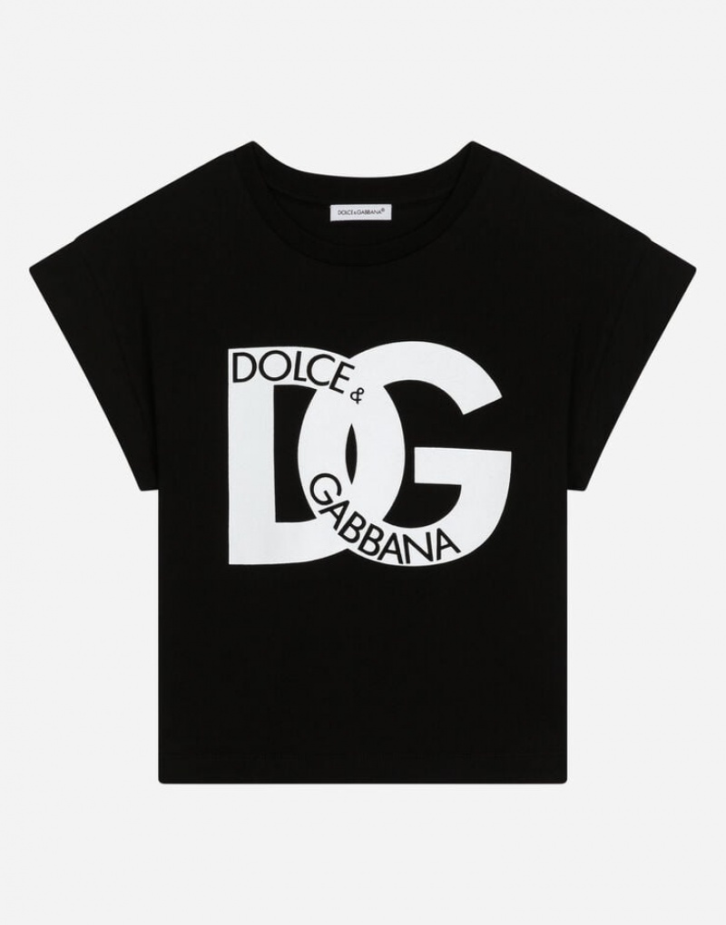 Camiseta Dolce Gabbana Jersey with DG maxi-logo Niños | ASV610349