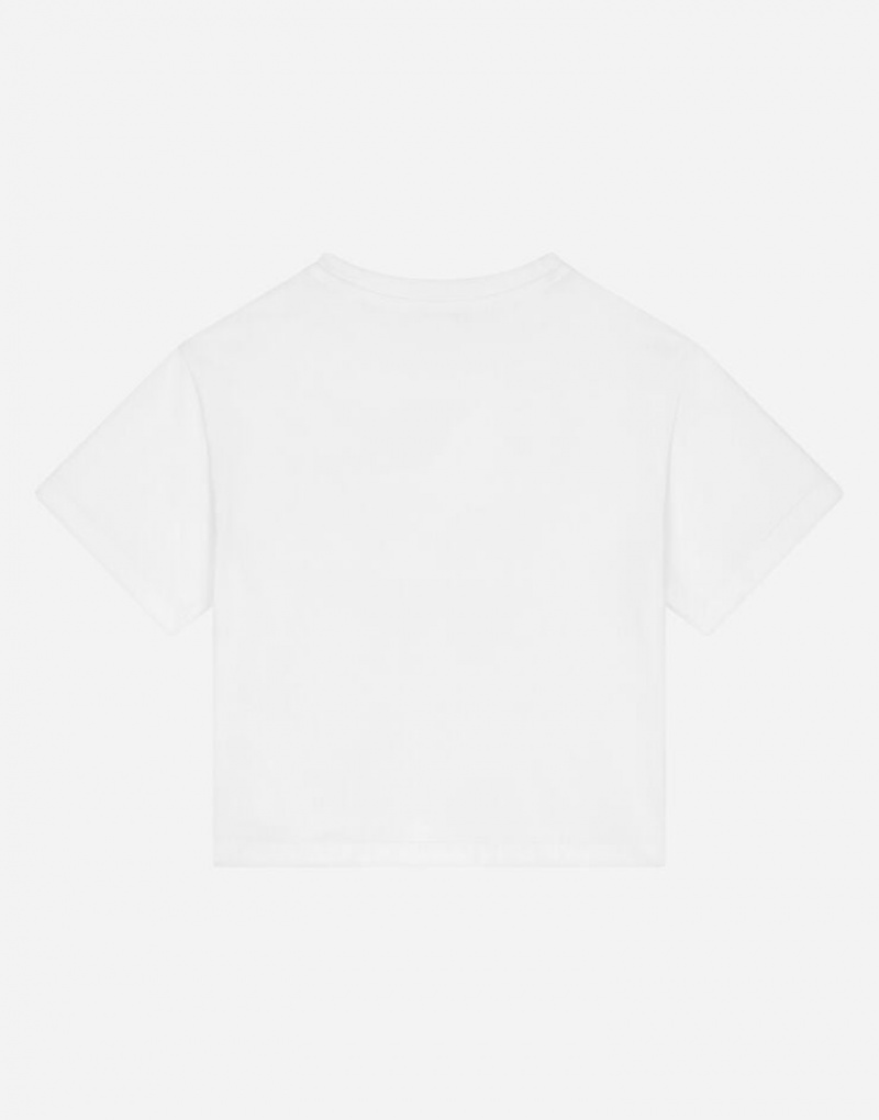 Camiseta Dolce Gabbana Jersey with print Niños | DFK516072