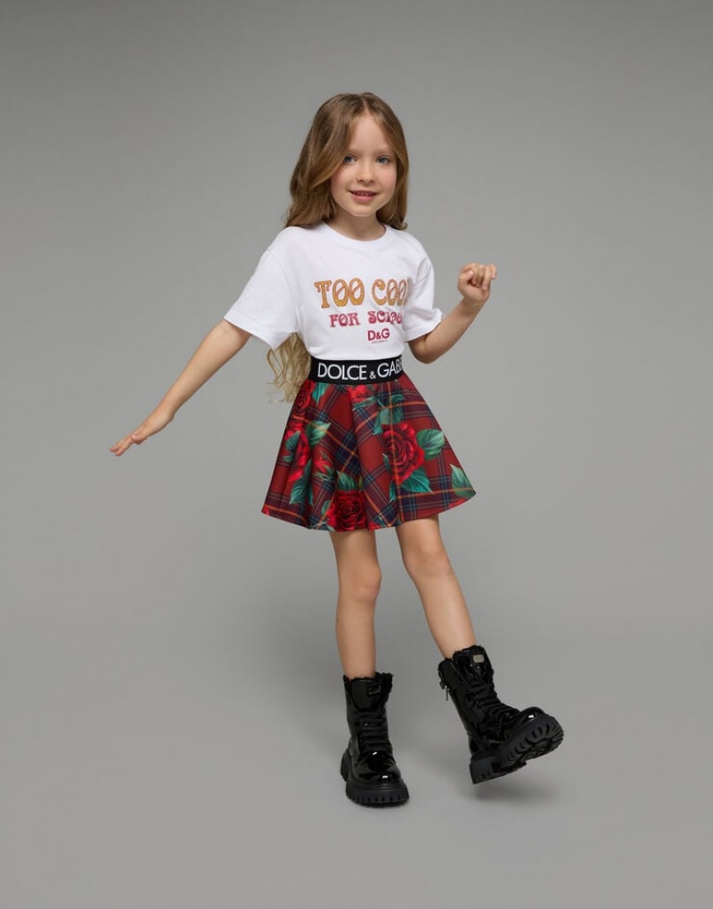 Camiseta Dolce Gabbana Jersey with print Niños | DFK516072