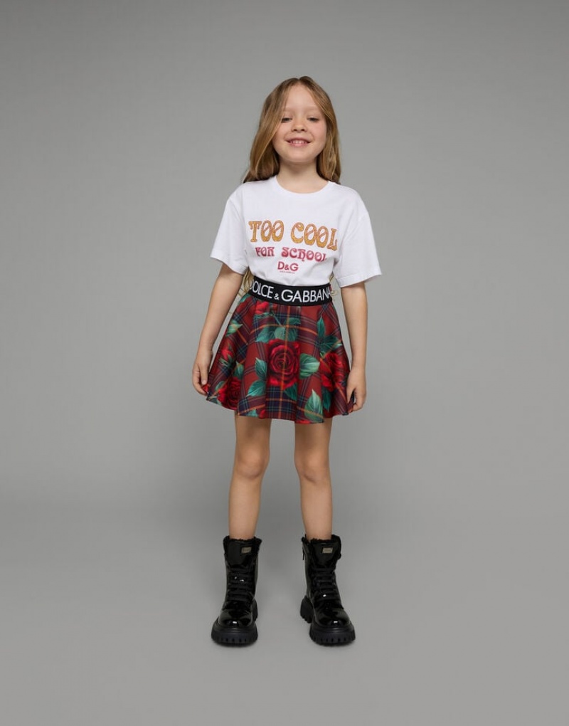 Camiseta Dolce Gabbana Jersey with print Niños | DFK516072