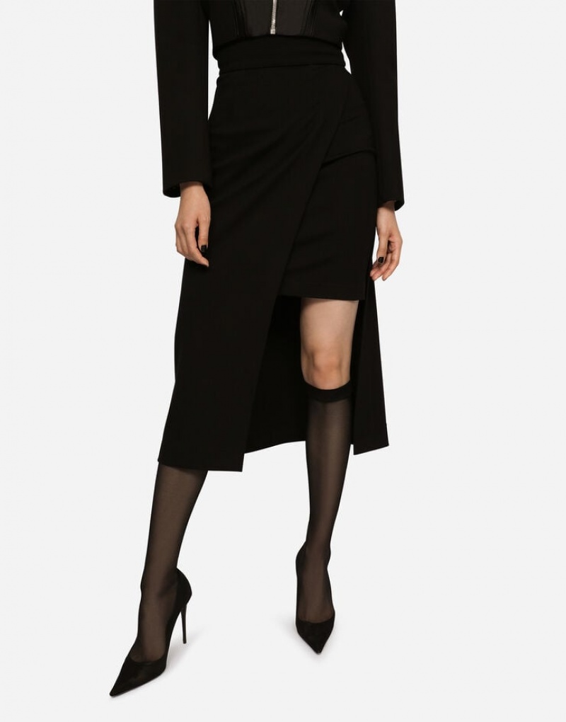 Falda Dolce Gabbana Calf-length with jersey mini Mujer | IAR428590