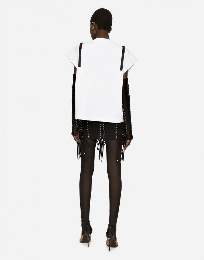 Falda Dolce Gabbana Miniskirt with laces and eyelets Mujer | IDT081974