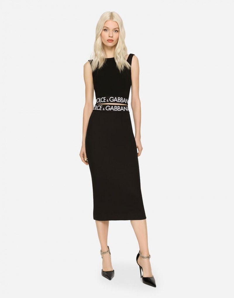 Falda Dolce Gabbana Technical jersey calf-length Mujer | BYJ907234