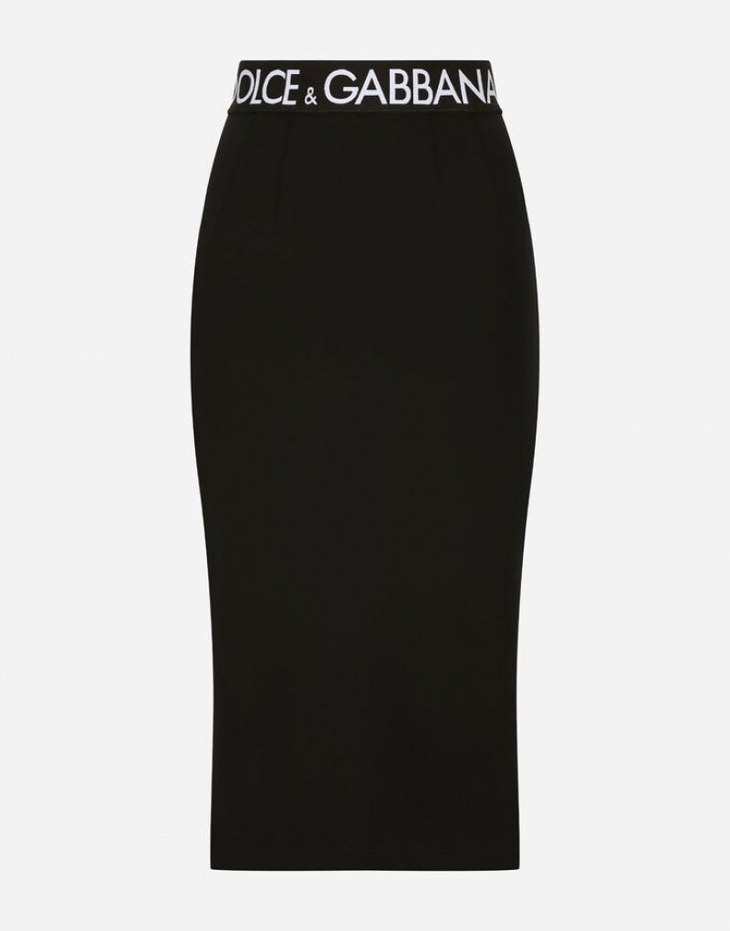 Falda Dolce Gabbana Technical jersey calf-length Mujer | BYJ907234