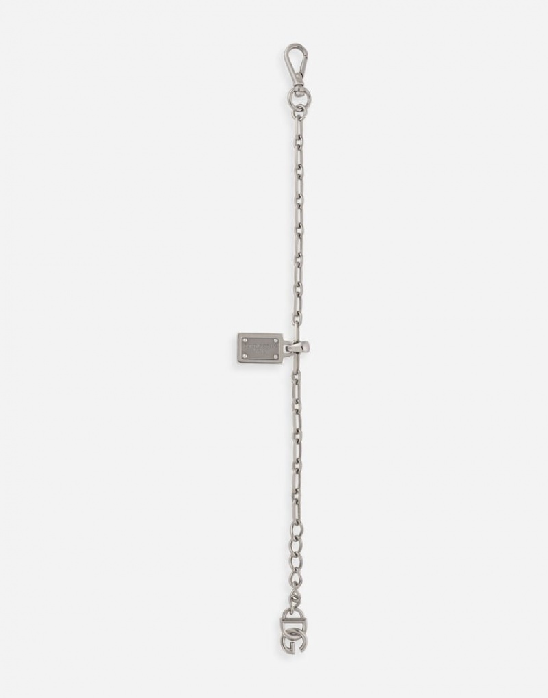 Joyas Dolce Gabbana Bracelet with logo tag Hombre | CSZ498036
