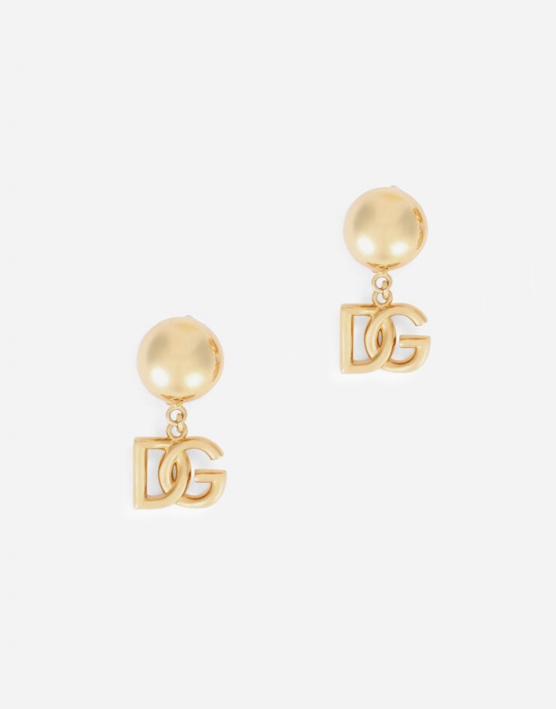 Joyas Dolce Gabbana Clip-on earrings with DG logo Hombre | YDR715024