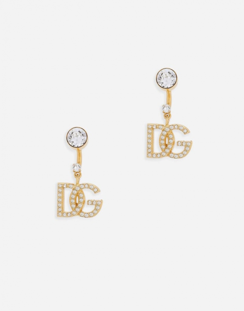Joyas Dolce Gabbana Earrings with DG logo and rhinestones Mujer | WNB739158