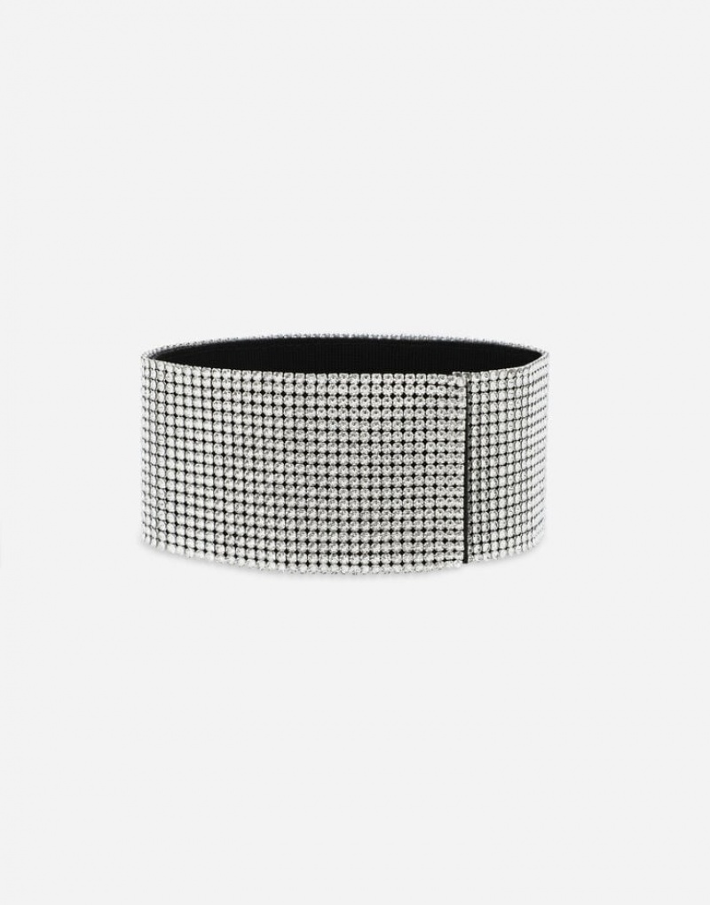 Joyas Dolce Gabbana KIM Crystal mesh choker Mujer | LQK192534