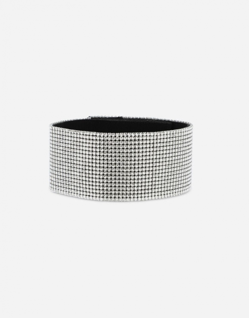 Joyas Dolce Gabbana KIM Crystal mesh choker Mujer | LQK192534