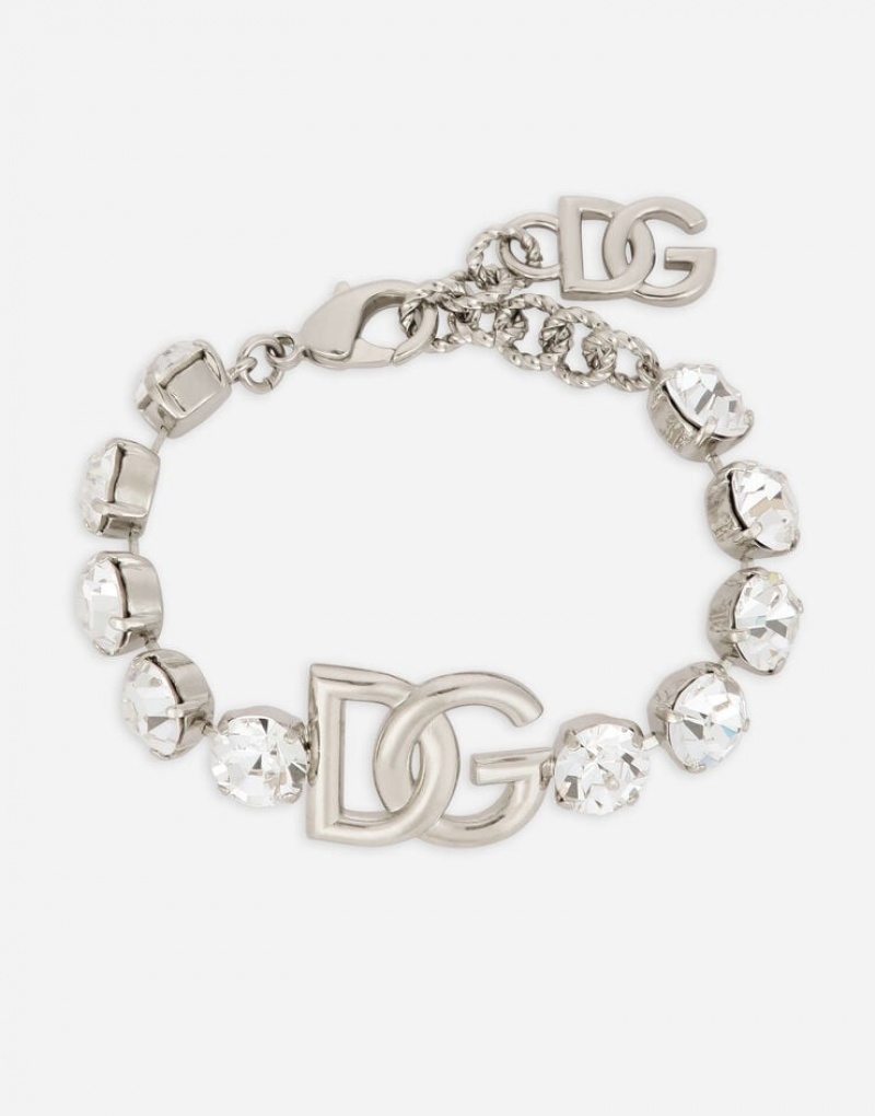 Joyas Dolce Gabbana KIM with rhinestones and DG logo Mujer | GDI071486