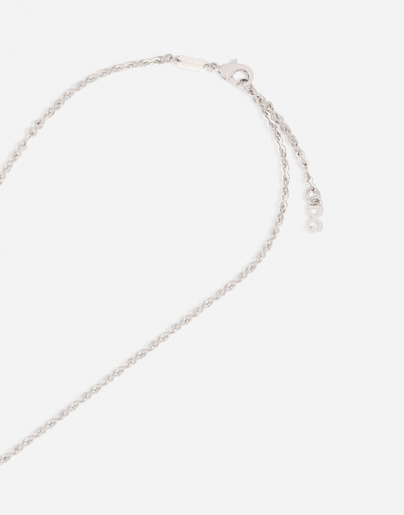 Joyas Dolce Gabbana Link choker with DG logo Hombre | KDB961502