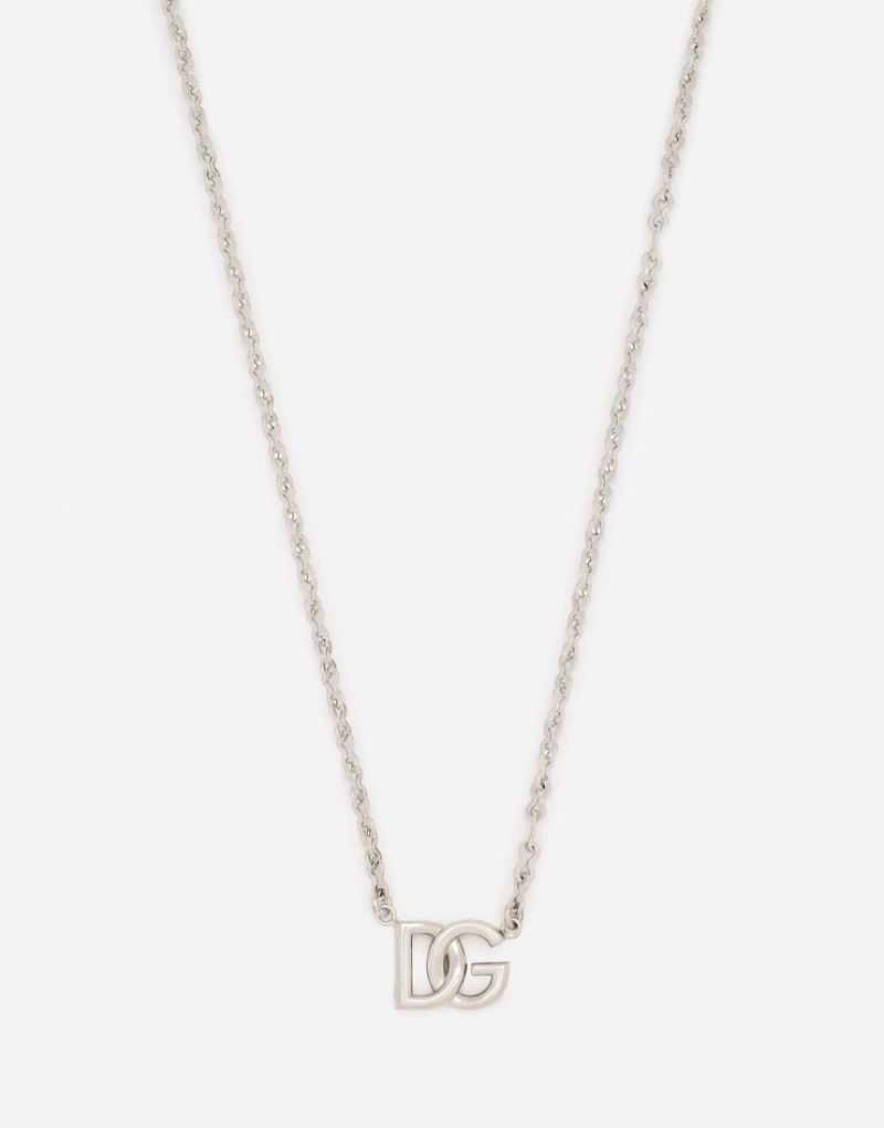 Joyas Dolce Gabbana Link choker with DG logo Hombre | KDB961502