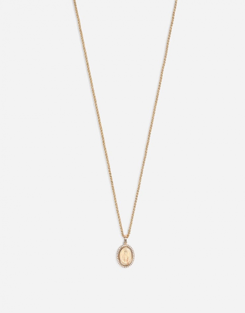Joyas Dolce Gabbana Necklace with sacred image Hombre | JMF489250