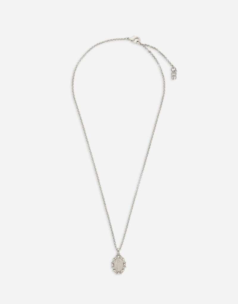 Joyas Dolce Gabbana Pendant necklace with crystals Hombre | IVH923780