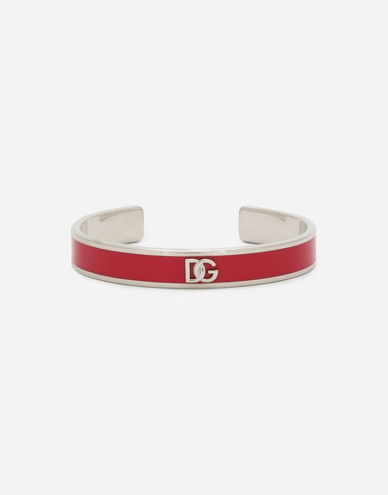 Joyas Dolce Gabbana Rigid enameledcelet with DG logo Mujer | SML051438