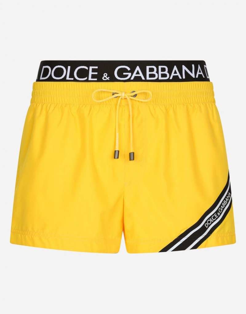 Ropa De Playa Dolce Gabbana Corta swim trunks with band Hombre | VCK943168