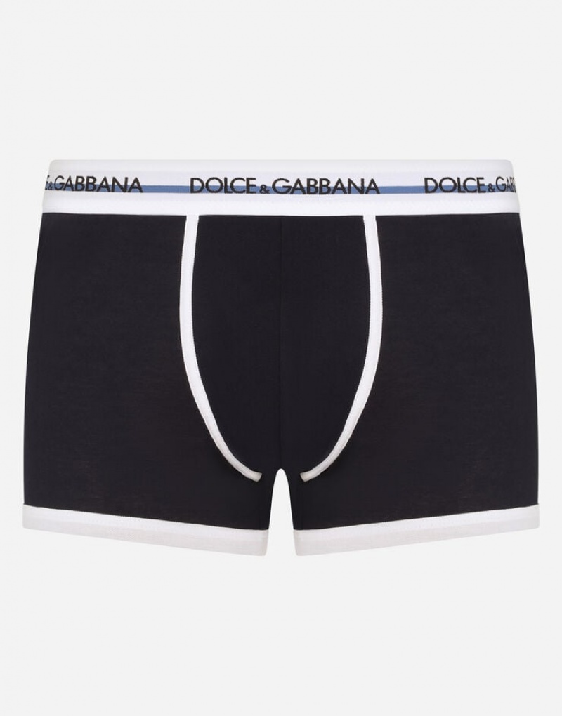 Ropa Interior Dolce Gabbana Algodon piqué boxers Hombre | KQS913428