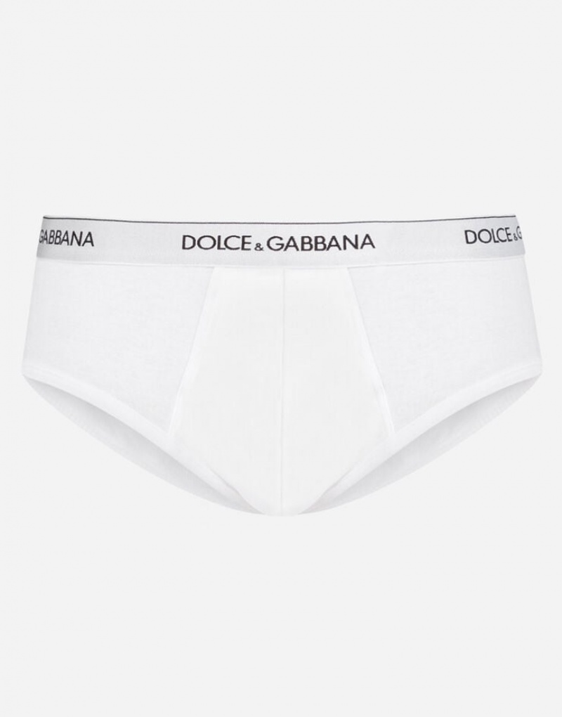 Ropa Interior Dolce Gabbana Bi-packndo in stretch cotton Hombre | DEL345079
