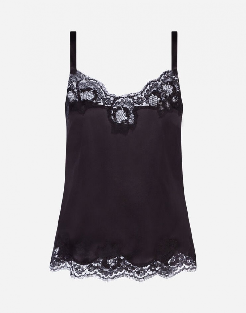 Ropa Interior Dolce Gabbana Lingerie in satin and lace Mujer | YXM107965
