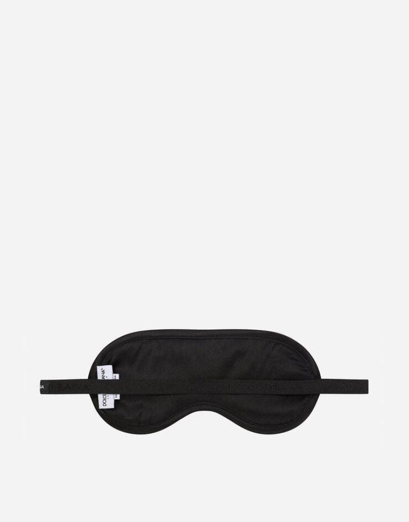 Ropa Interior Dolce Gabbana Silk satin boxer with sleep mask Hombre | BMH310956