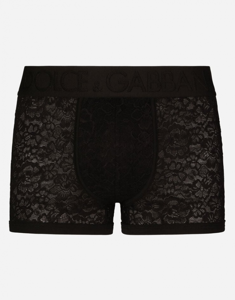 Ropa Interior Dolce Gabbana Stretch lace boxers Hombre | LNI653801