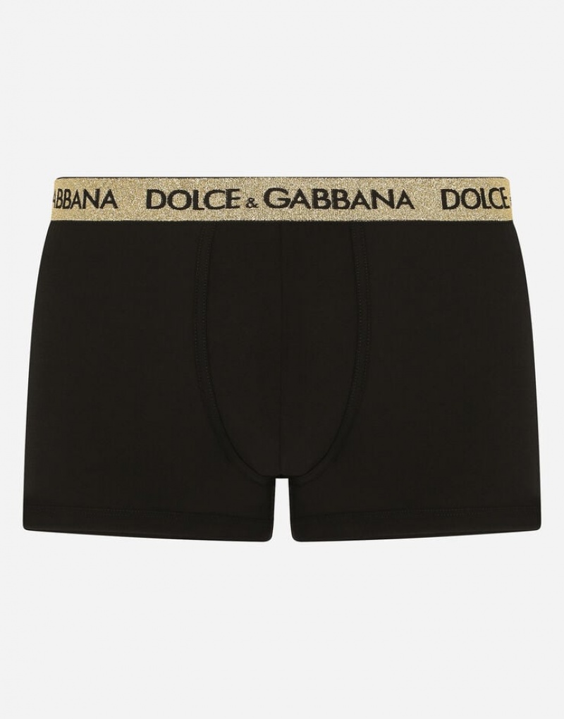 Ropa Interior Dolce Gabbana Stretch silk and modal boxers Hombre | QJV390164