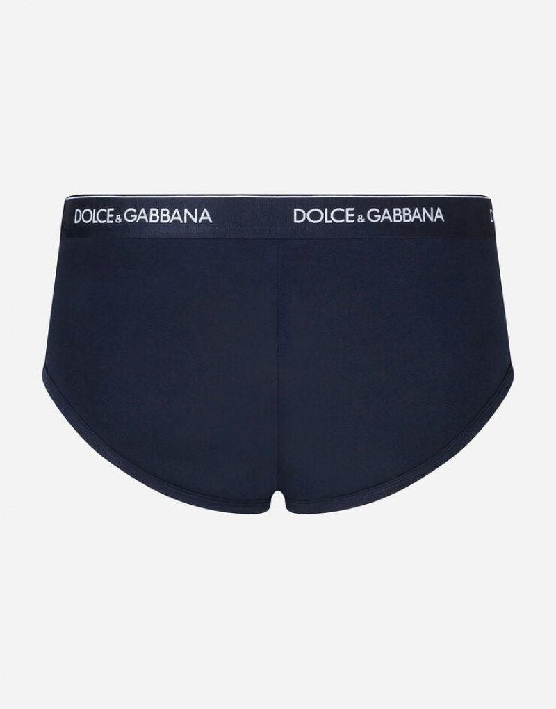 Ropa Interior Dolce Gabbana Two-packndo in stretch cotton Hombre | VMI906523