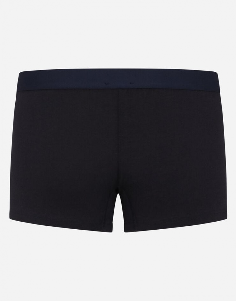Ropa Interior Dolce Gabbana Two-way-stretch cotton jersey boxers Hombre | IXN537906