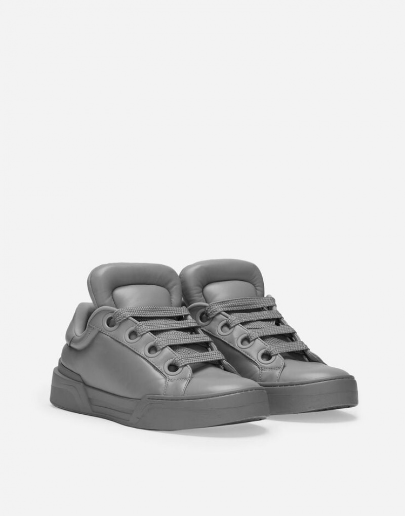 Tenis Dolce Gabbana Nappa leather Mega Skate Hombre | OUG829640