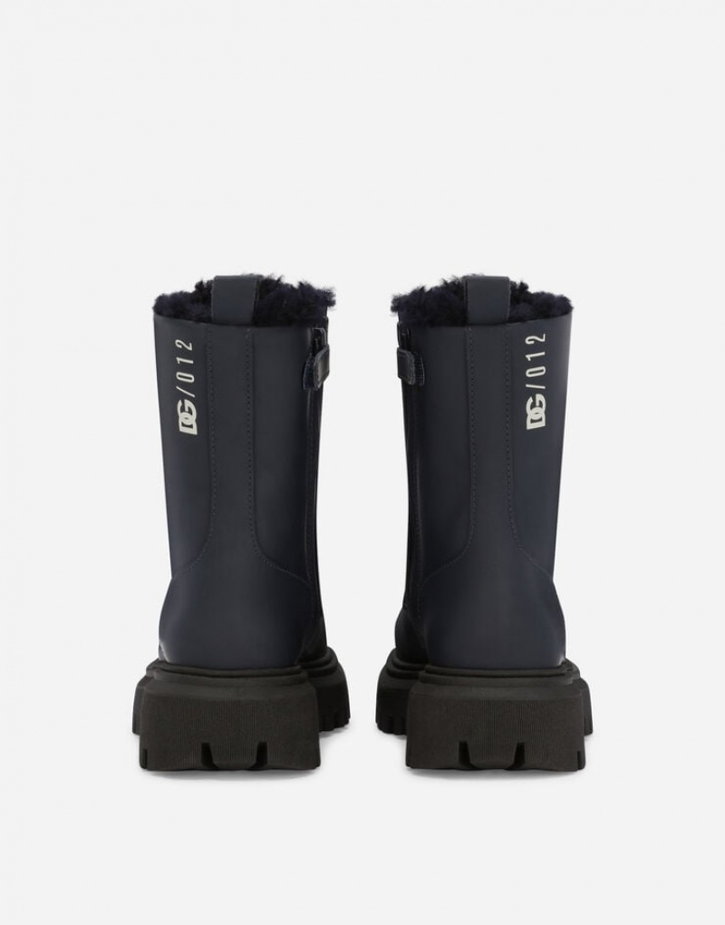 Zapatos Dolce Gabbana Calfskin combat Niños | SLW385274
