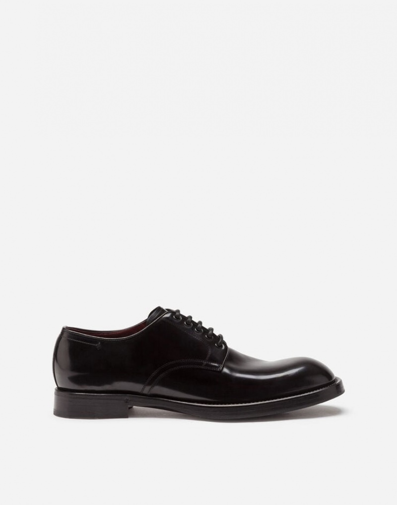 Zapatos con Cordones Dolce Gabbana Brushed calfskin derby Hombre | GBW406917